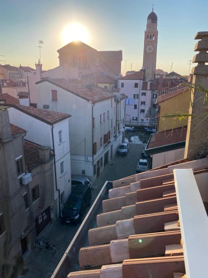 Laguna Blu Camera Tramonto Con Terrazza Panoramica In Comune Chioggia Exterior photo